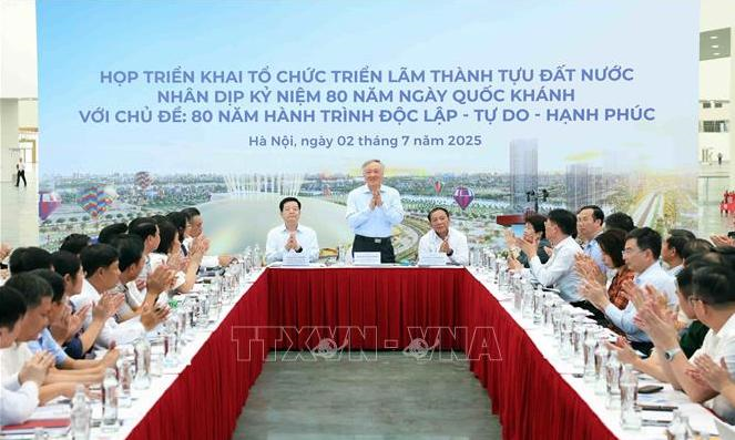 Preparations for exhibition on Vietnam's 80-year achievements to be completed by mid-August